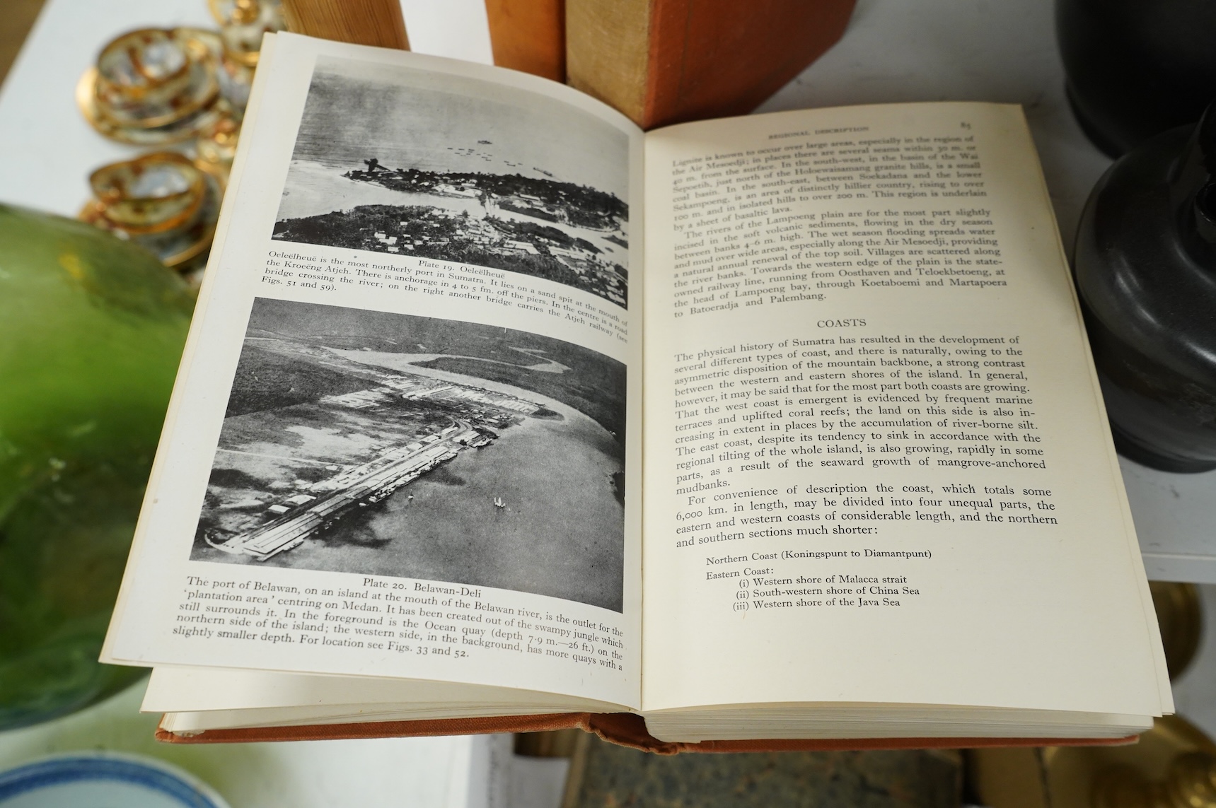 Naval Intelligence Division, Geographical Handbook Series - Netherlands East Indies. (3 pocket maps), 2 vols., 1944; Indo-China (1 pocket map). 1943 (3)